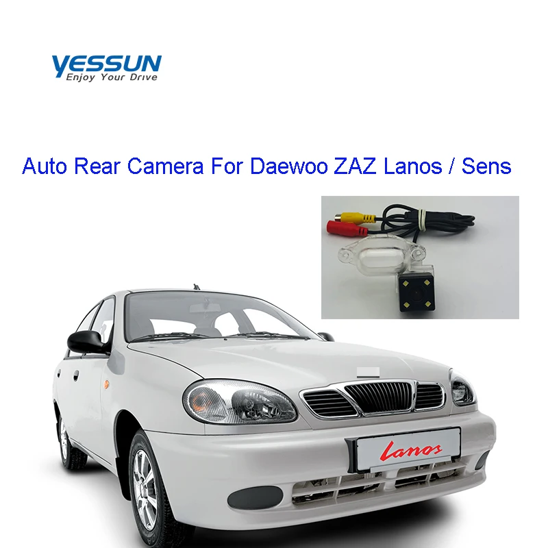Камера заднего вида Yessun для Daewoo ZAZ Lanos Sens камера ночного видения IP67 12 В постоянного