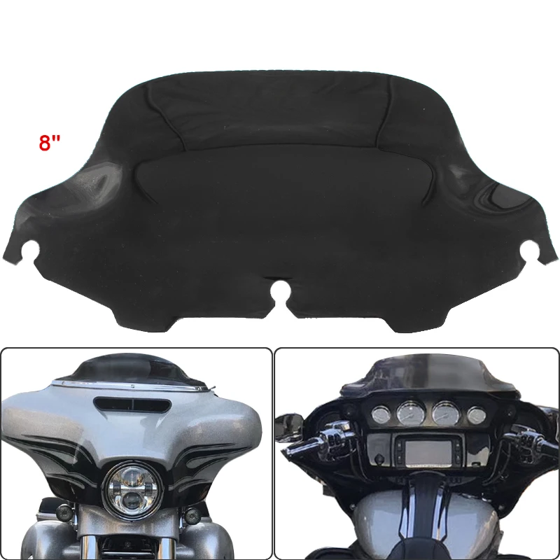 

Ветровое стекло с темным оттенком, 8 дюймов, подходит для Harley Touring Electra Street Glide Touring FLH 1996-2013