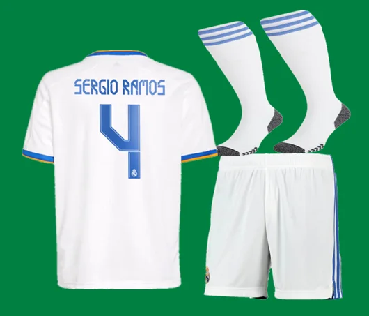 

Top Quality adults kit kids kit new home men shirt BENZEMA MODRIC VALVERDE SERGIO RAMOS 21 22 Real MadridES Adult T-shirt set