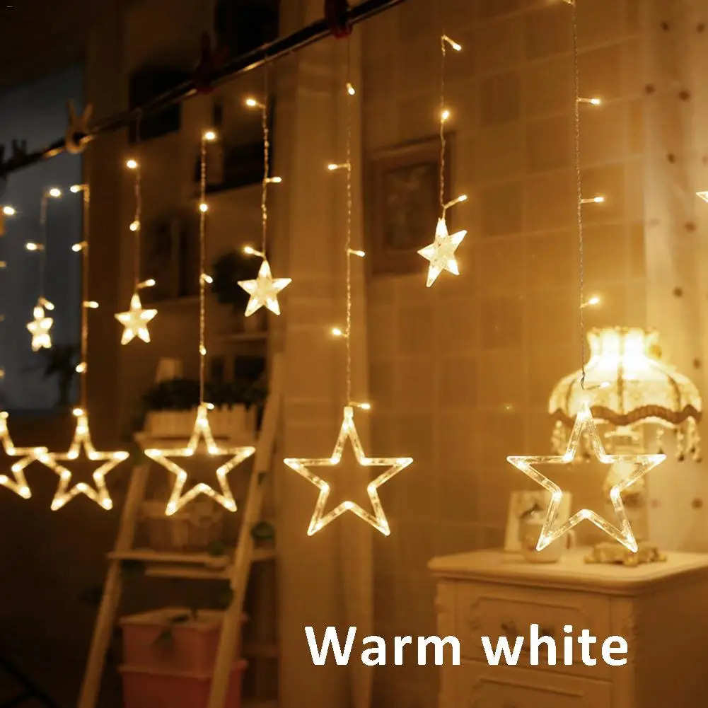 

Led star lights dormitory decorative lights starry bedroom curtain lamp light string battery usb dual-use remote control
