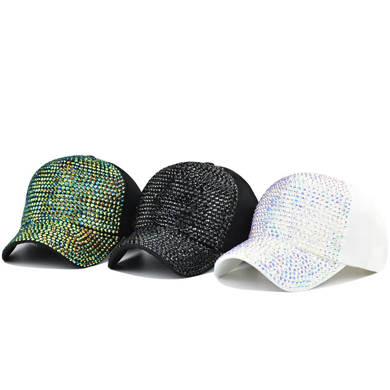 

Women's New Fashion and Diamond Baseball Cap Outdoor Fashion Wear Sun Hat Hundred Travel Hiking Cap Youth Cap 2020