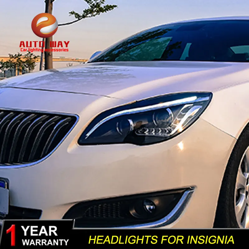 Автомобильный Стайлинг для Buick Regal головной светильник s Opel Insignia 2014 2016 светодиод DRL