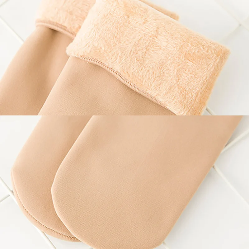 

Women Men Winter Warmers Thick Warm Cashmere Wool Snow Socks Seamless Velvet Boots Mens Sleeping Socks