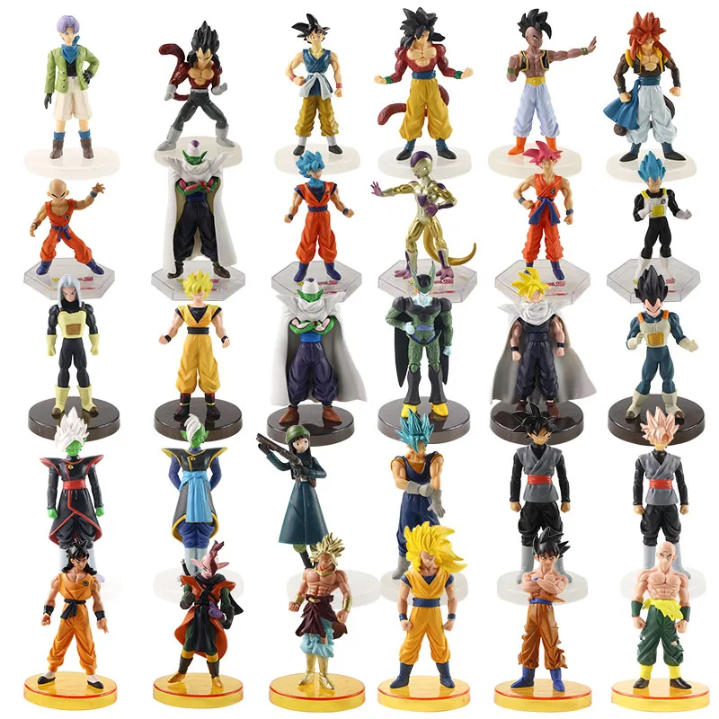 Экшн-фигурка из м/ф Драконий жемчуг зет 6 шт./компл.