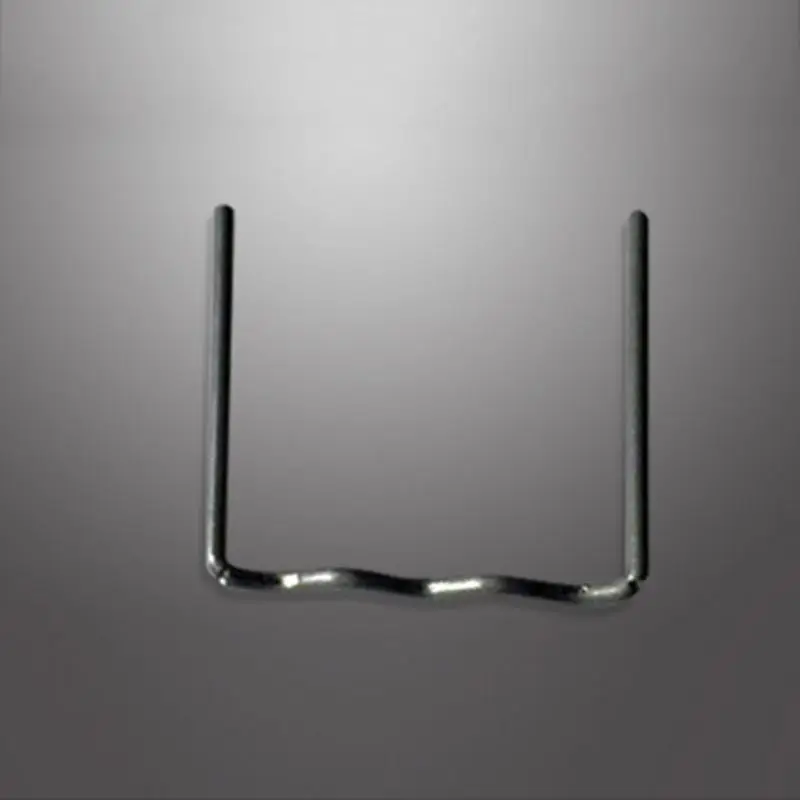 Нарезанные 0 6 мм волна плоские скобы для горячего степлера Пластик степлер