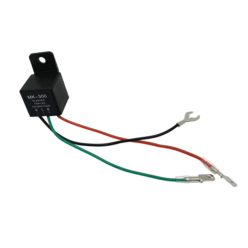 Универсальный мотоцикл части светодиодный мигающий светильник 3 Pin DC 12V указатель