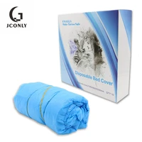 10pcsbox blue disposable bed sheet tattoo cover supply 2109020cm plastic covers bags for tattoo bed