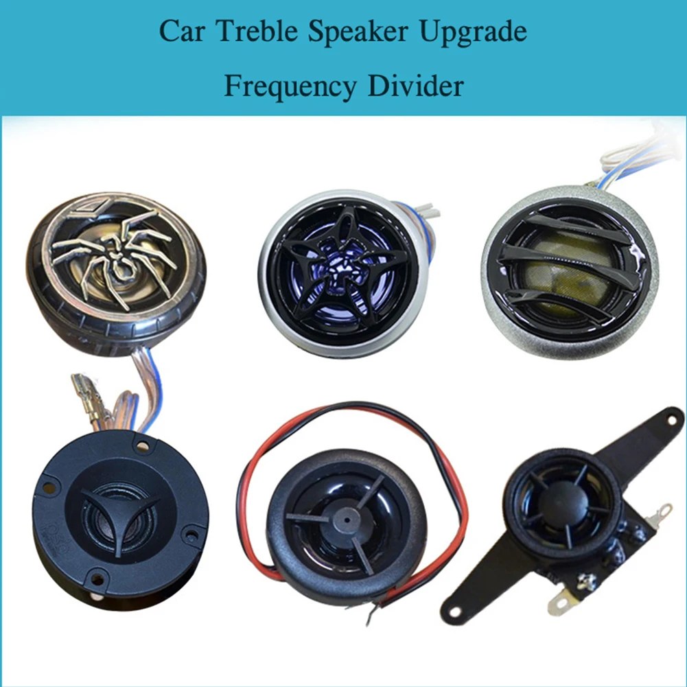 Cooling Sound Tool Professional 2 Crossover Car Speaker Durable Audio Frequency Divider Accessories Bass Adjustable DIY Vehicle |