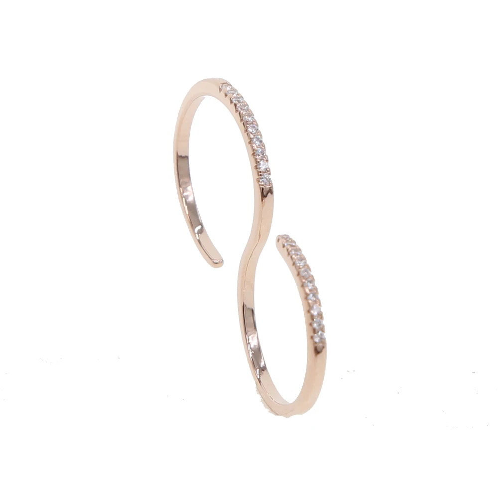 Новые открытые Регулируемые кольца с буквой S роскошные ювелирные изделия для