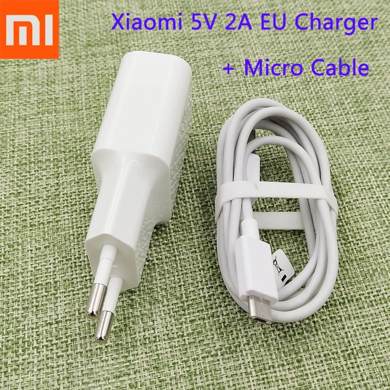 Оригинальное зарядное устройство Xiaomi 10 Вт 5 В 2 А адаптер питания с вилкой