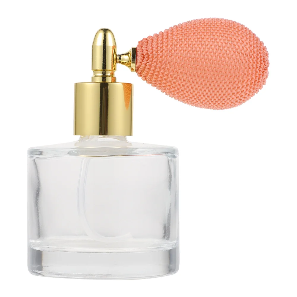 

50ml Portable Spray Perfume Bottle Atomizer Empty Glass Container Dispenser