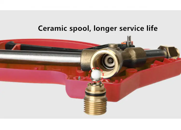 

Hot sell 5000psi High Pressure Car Wash Gun Red Foam Spray Water Gun