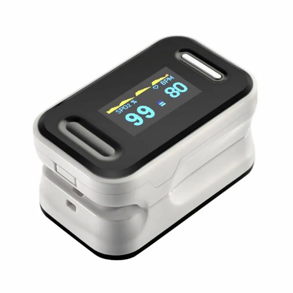Пульсоксиметр на кончик пальца для домашнего использования цифровой