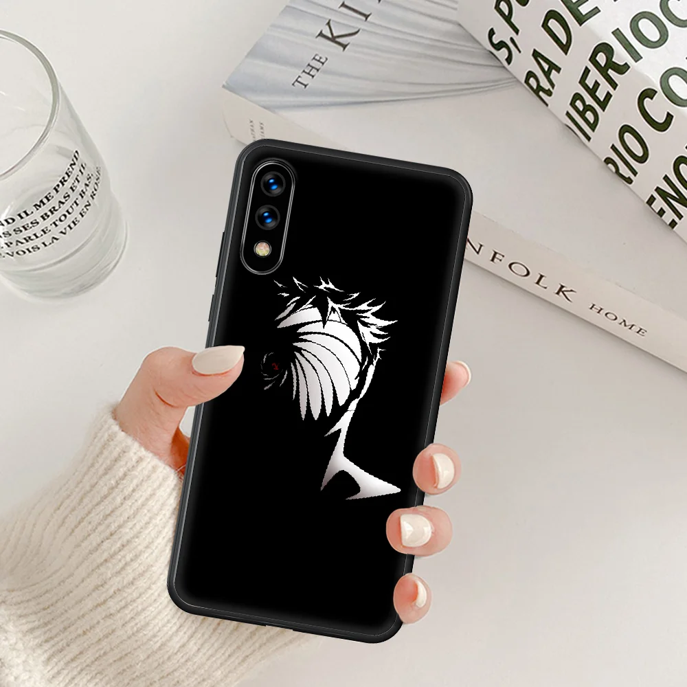 

Naruto logo pattern Shippuden Phone Case For Huawei Honor 6A 7A 7C 8 8A 8X 9 9X 10 10i 20 Lite Pro Play black Shell Soft Bumper