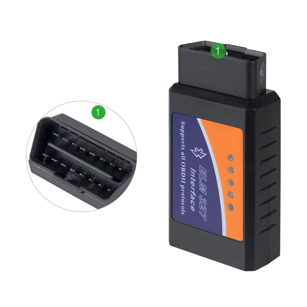 ELM327 Bluetooth V1.5 PIC18f25k80 чип диагностический инструмент J1850 elm 327 V 1 5 для OBDII OBD2