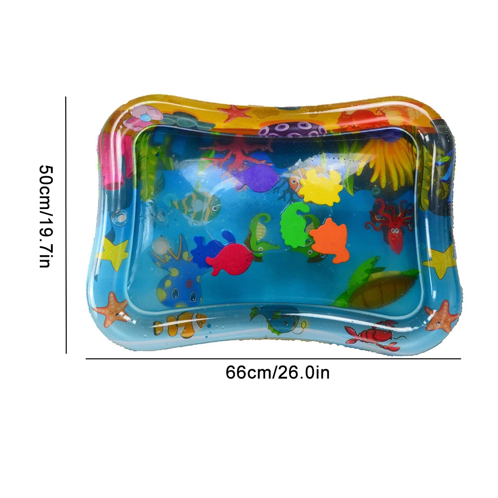 

Baby Inflatable Patted Pad Multifunction Water Play Mat Creative Toddler Activity Sensory Cushion Crawling Kids Water Mat Toy
