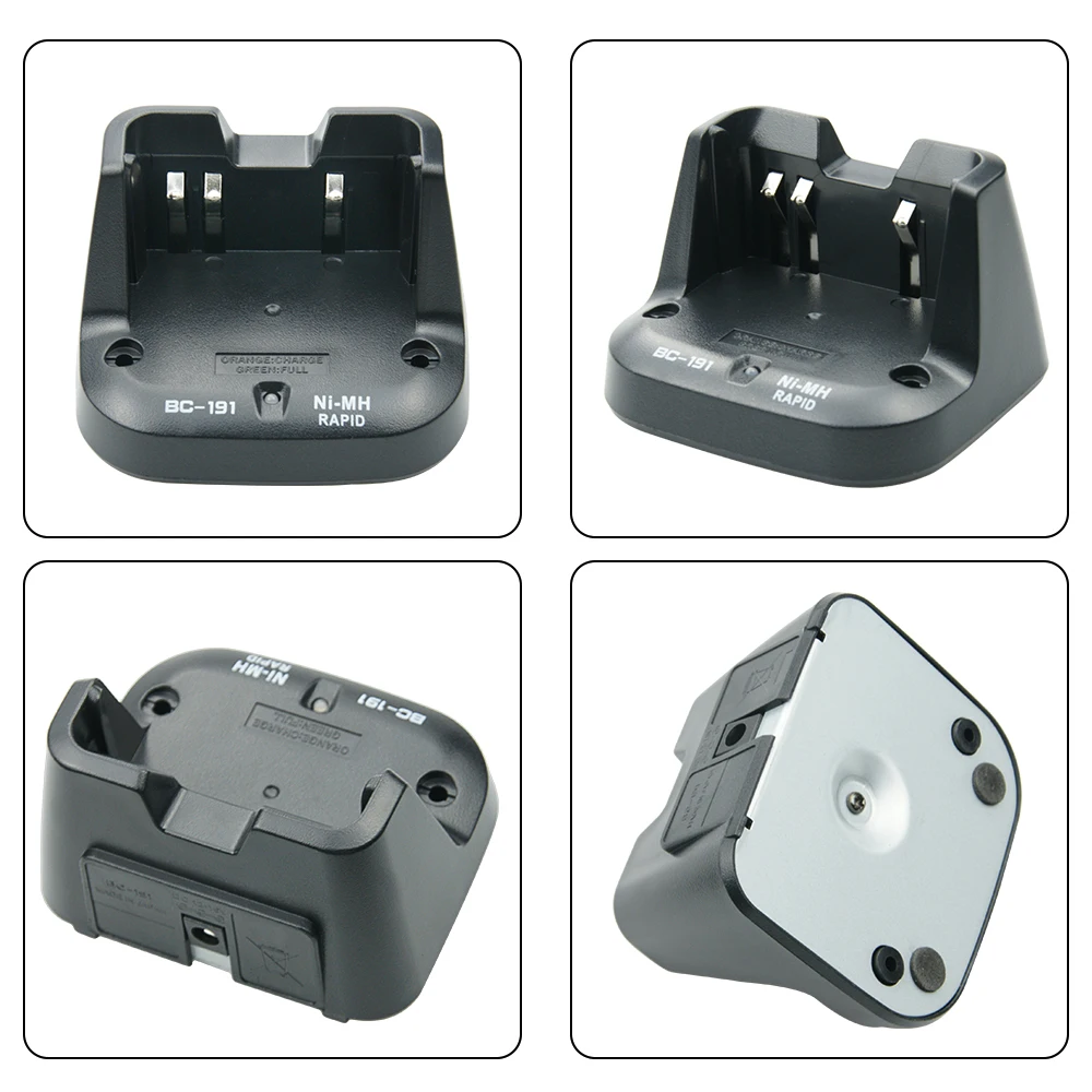 BC-191 Quick Charger for ICOM BP-264 IC-F3011 F4011 F3101D IC-V80 IC-T70 IC-F27SR F3002 F4002 F3001 F4001 F4003 Two Way Radio