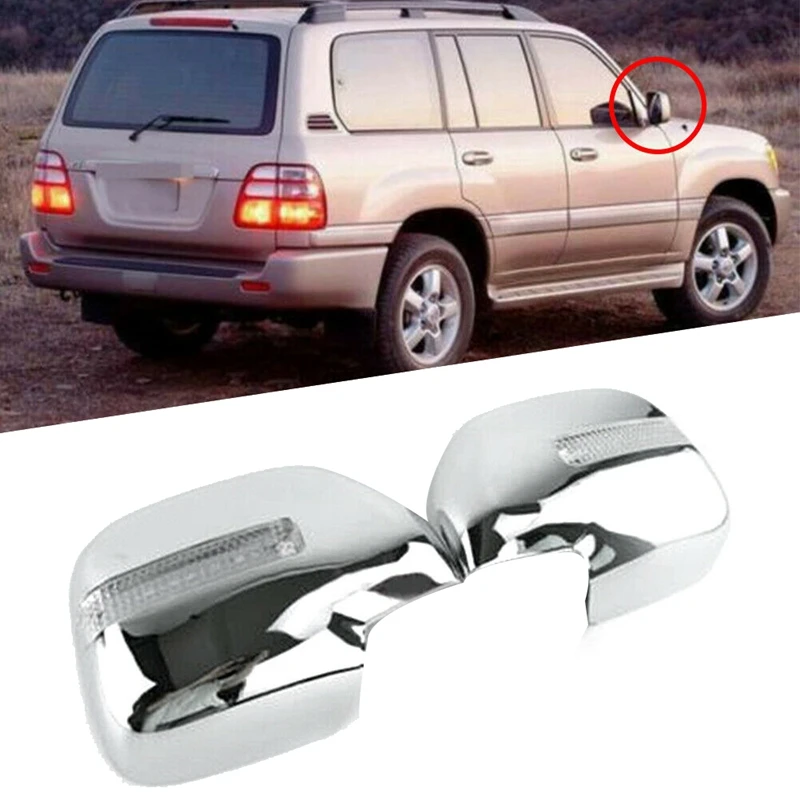 Крышка зеркала заднего вида с указателем поворота для Toyota Land Cruiser 100 FJ100 Lexus LX470