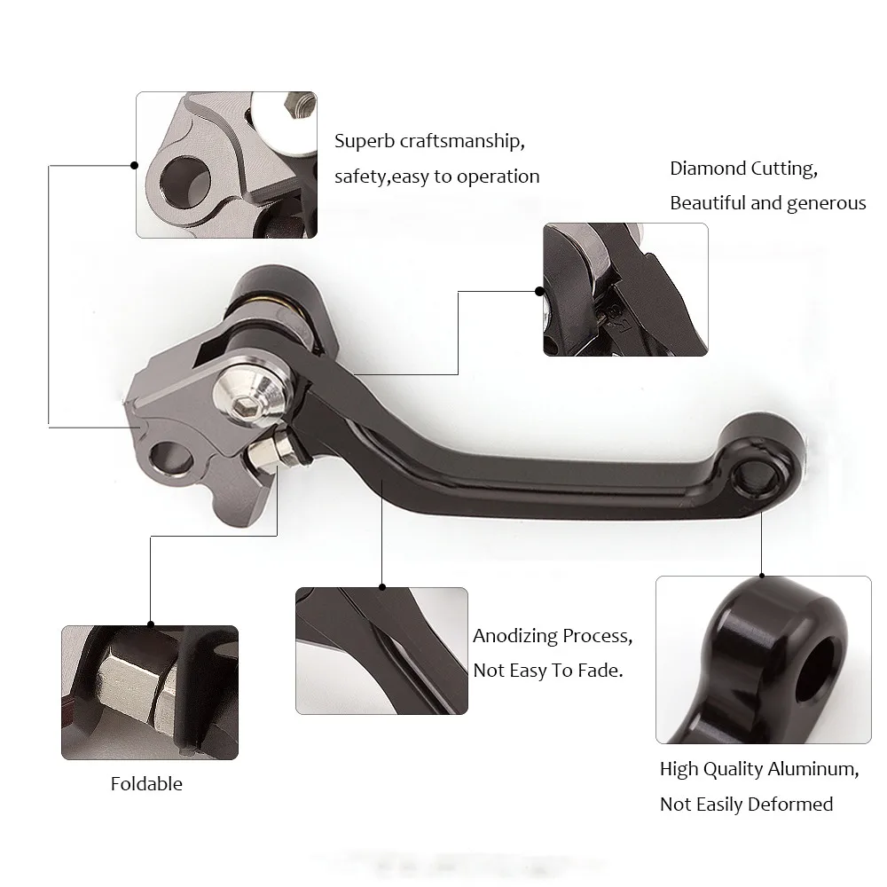 Складной рычаг сцепления тормоза для SUZUKI DR-Z 400 E/S/SM DR250R DR250S DRZ400S DRZ400SM DRZ SM CNC |