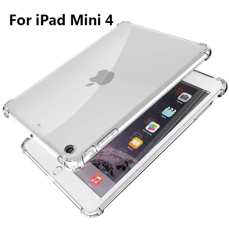 For ipad mini 4 Противоударный чехол для нового iPad Pro 10,5 Air 2 9,7 Mini 4 2 3, чехол-накладка из мягкого ТПУ для iPad Air 1 Pro 10,5 Mini 2 3 4 - Цвет: For ipad mini 4
