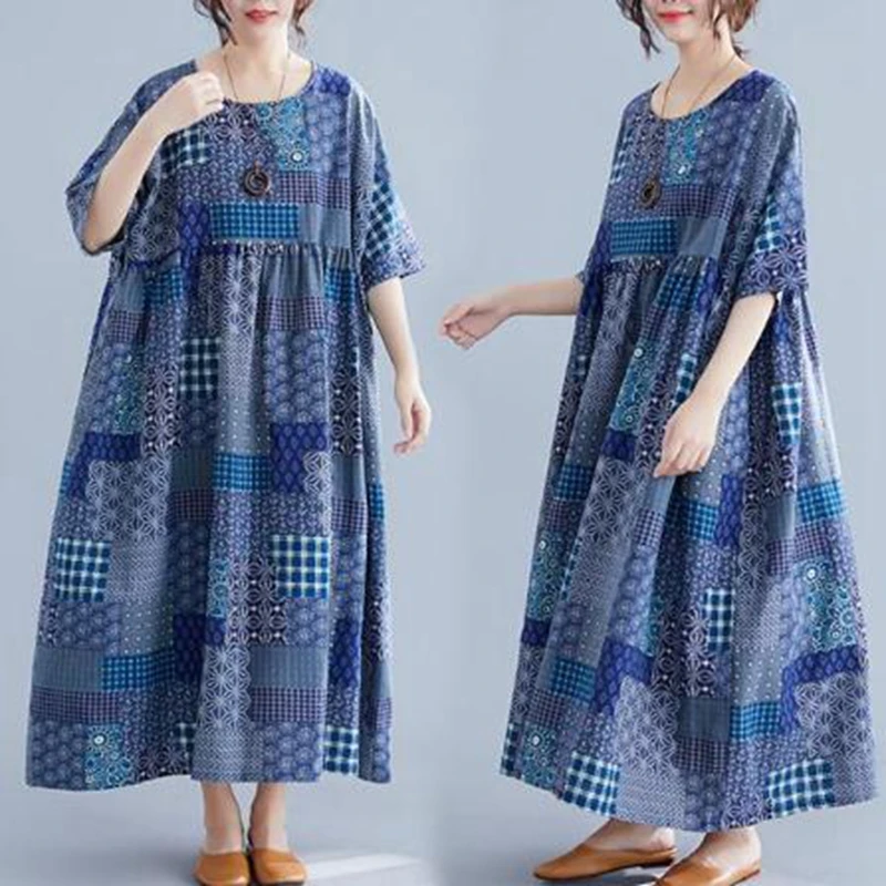 

2020maternity dressWomen Cotton Sundress Female Summer Mori Girl Women's Dress Large Size Casual Korean Oversized Dresses