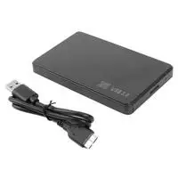 2,5 дюймов USB3.0 SDD/HDD алюминиевый сплав SATA3.0 внешний корпус жесткого диска Поддержка максимум 3 ТБ UASP протокол Disco Duro - Цвет: Grey USB 3.0