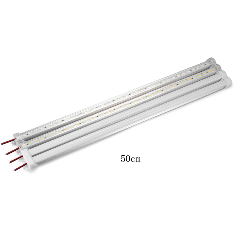 10 шт* 50 см светодиодный жесткий бар светильник s DC12V 36 светодиодный 8520 SMD Алюминий сплав светодиодный полосы светильник