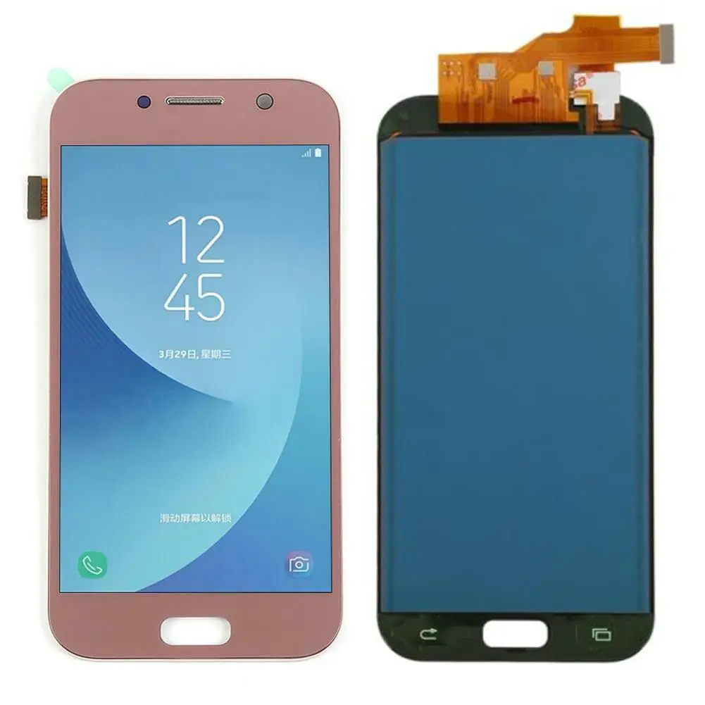 Сменный сенсорный ЖК экран без рамки для Samsung Galaxy A5 2017 A520 SM A520F/W|Сенсорные панели
