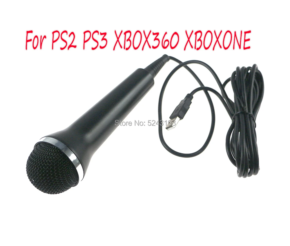 Для PS4 PS3 Xbox One 360 Wii Универсальный высокопроизводительный usb микрофон супер легкий