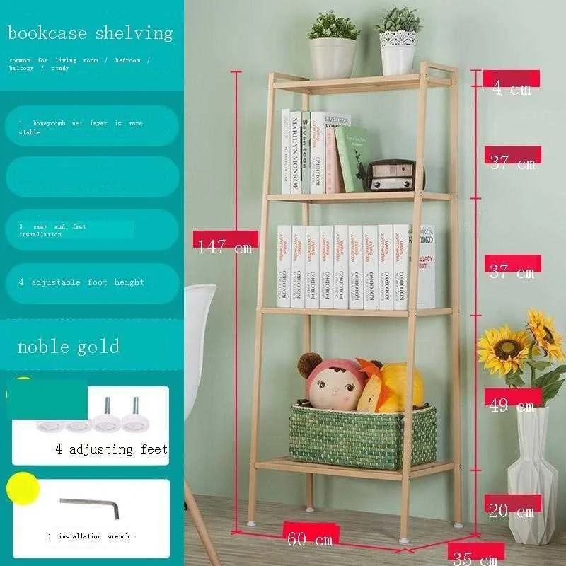 

De Maison Kids Wall Shelf Dekorasyon Rangement Bureau Meuble Librero Home Furniture Retro Decoration Bookcase Book Case Rack