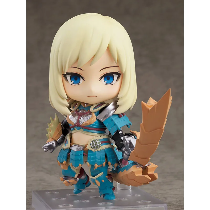 GSC Genuine Q Version Nendoroid 1407 Monster Hunter Female Zinogre Joints Movable Anime Action Figure Toys for Kids Gift | Игрушки и