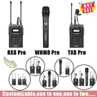 BOYA BY-WM8K2K3K5 Pro-K1 Pro TX8 Pro RX8 Pro индивидуальная версия UHF Двухканальный беспроводной петличный микрофон