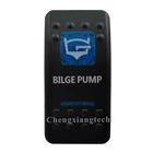 Напечатанная синяя крышка переключателя-откидной насос-для Carling Arb автомобильный лодочный Переключатель 12 В 24 В, только крышка! Переключатель не основан!