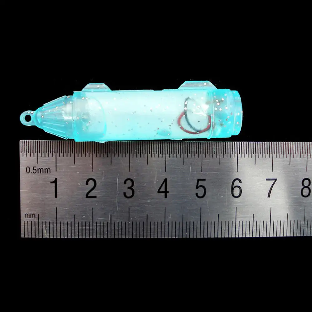 

4pcs New LED Fish Luring Light Underwater Fish Attracting Lamp Fishing Lure Flashing Light Squid Bait High Quality