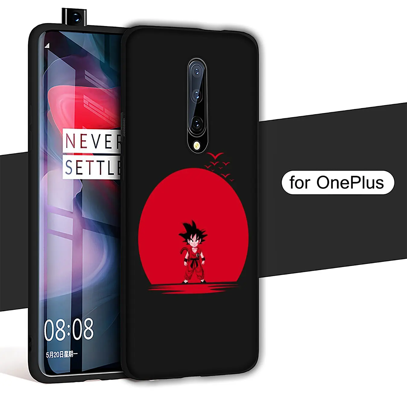 IYICAO Dragon Ball Son Goku DragonBall z Мягкий силиконовый чехол для телефона Oneplus 7T 7 Pro 6T 5 5T черный