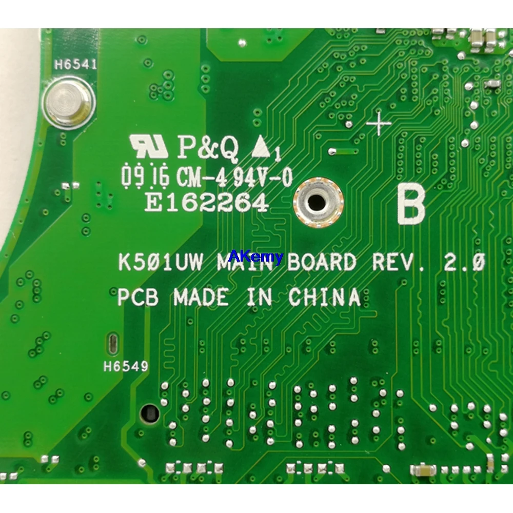 Новинка! Akemy материнская плата для ноутбука с GTX960M/4 ГБ 8G-RAM I5-6200U для ASUS K501UW K501UWK K501UQ k501ufm материнская плата DDR4