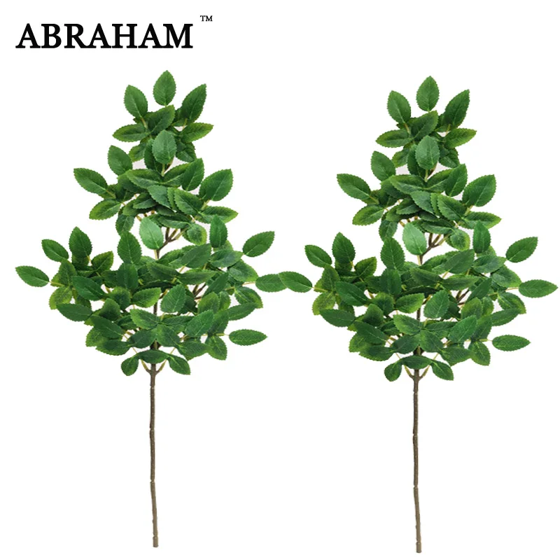 Зеленые осенние листья для украшения дома высота 67 см|Искусственные растения| |