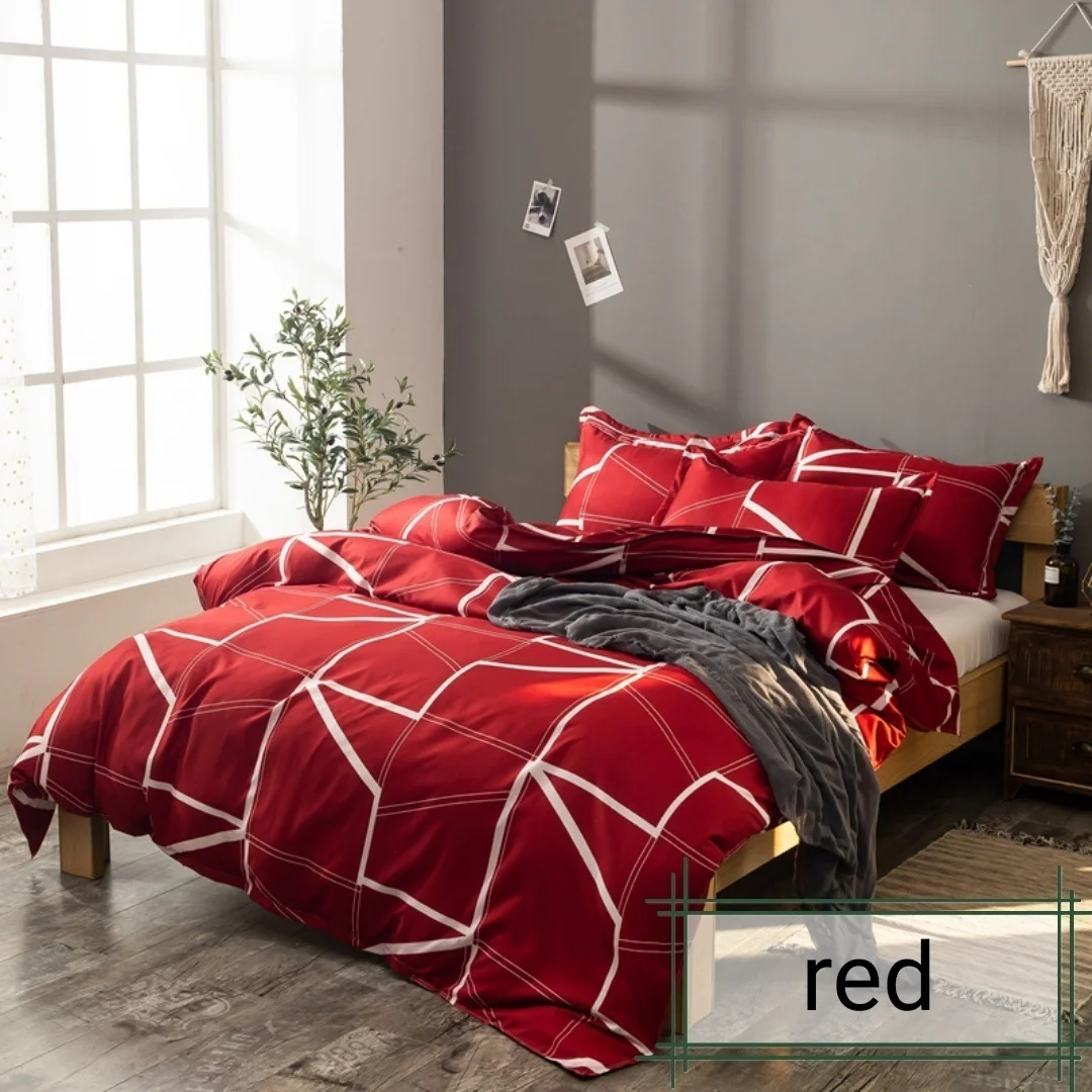 

2/3pcs Bedding Set irregular shame Duvet Cover Sets without sheet 1 Quilt Cover + 1/2 Pillowcases US/EU/AU Size CX006