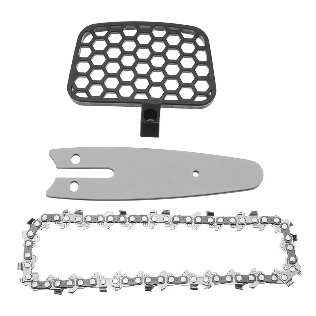 

Mini Electric Chain Saw 4 Inch Handheld Chainsaw Rechargeable Battery Logging Saw Pure Copper Brushed Motor