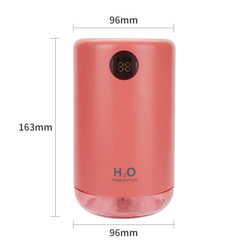 

Mist Maker Refresher Humidification Gift 500ml Portable USB Ultrasonic Aromatherapy Diffuser Mist Maker Air Humidifier