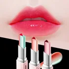 Модная Корейская губная помада с V-образным вырезом, двухцветный ТИНТ, шелковистый увлажняющий органический бальзам для губ, косметика, градиентный цвет