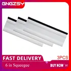 Комплект из 3 предметов, 6 дюймов длинные виниловые Обёрточная бумага Ракель скребок мягкий чехол из углеродного волокна и автомобиля Обёрточная бумага программное обеспечение ping оконная пленка Оттенок инструмент автоматический инструмент для очистки A29