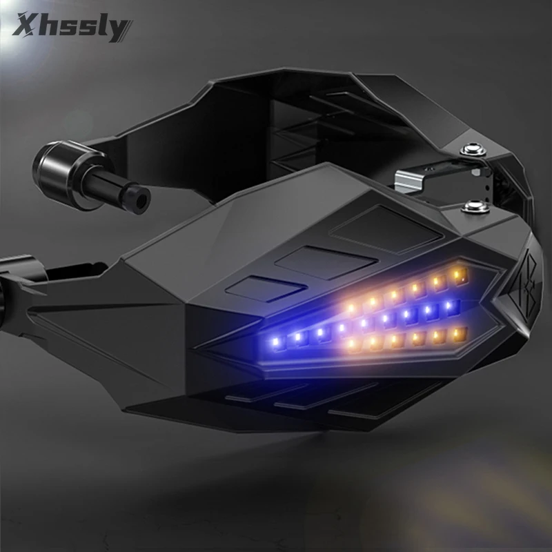 

Motorcycle Hand Guards Motocross Handle Protector LED Handguard For KTM Sxf Exc 300 Duke 390 2018 790 Duke 1290 Super Adventure