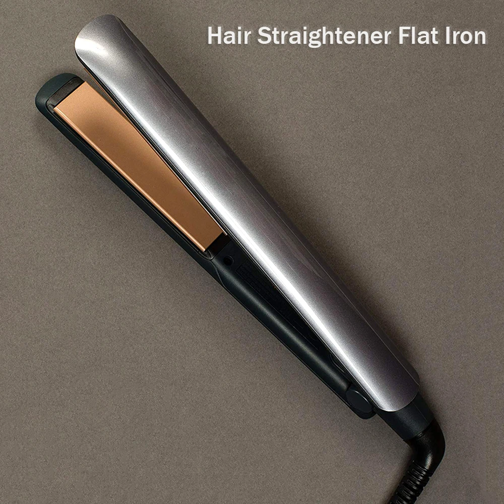 

Hair Straightener Curler Hair Flat Iron Negative Ion Professional Hair Straightening Curling Iron Corrugation LED Display