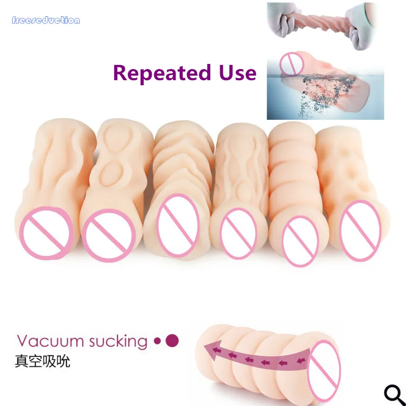 4D реалистичный Анальный Мужской мастурбатор силиконовая искусственная вагина