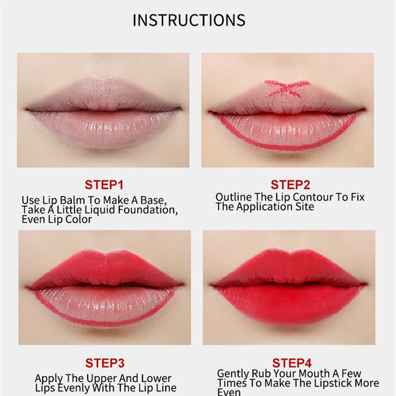 Матовый карандаш для губ 19 цветов водостойкая матовая помада косметика бальзам