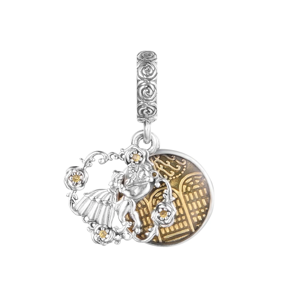 

CKK Dancing with Queen Charm Fit European Bracelets Sterling Silver Women DIY Original Beads for Jewelry Making