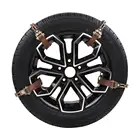 10 шт шины для легковых автомобилей Противоскользящие завязками зимние цепочек автомобильных шин колеса анти-скольжения кабель ремень цепочка для автомобиля для снега и дождя; Зимние льда аварийный инструмент для цепочки