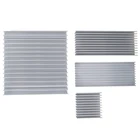 Подставка для радиатора из алюминиевого сплава, 40x40x20 мм, 100x40x8 мм