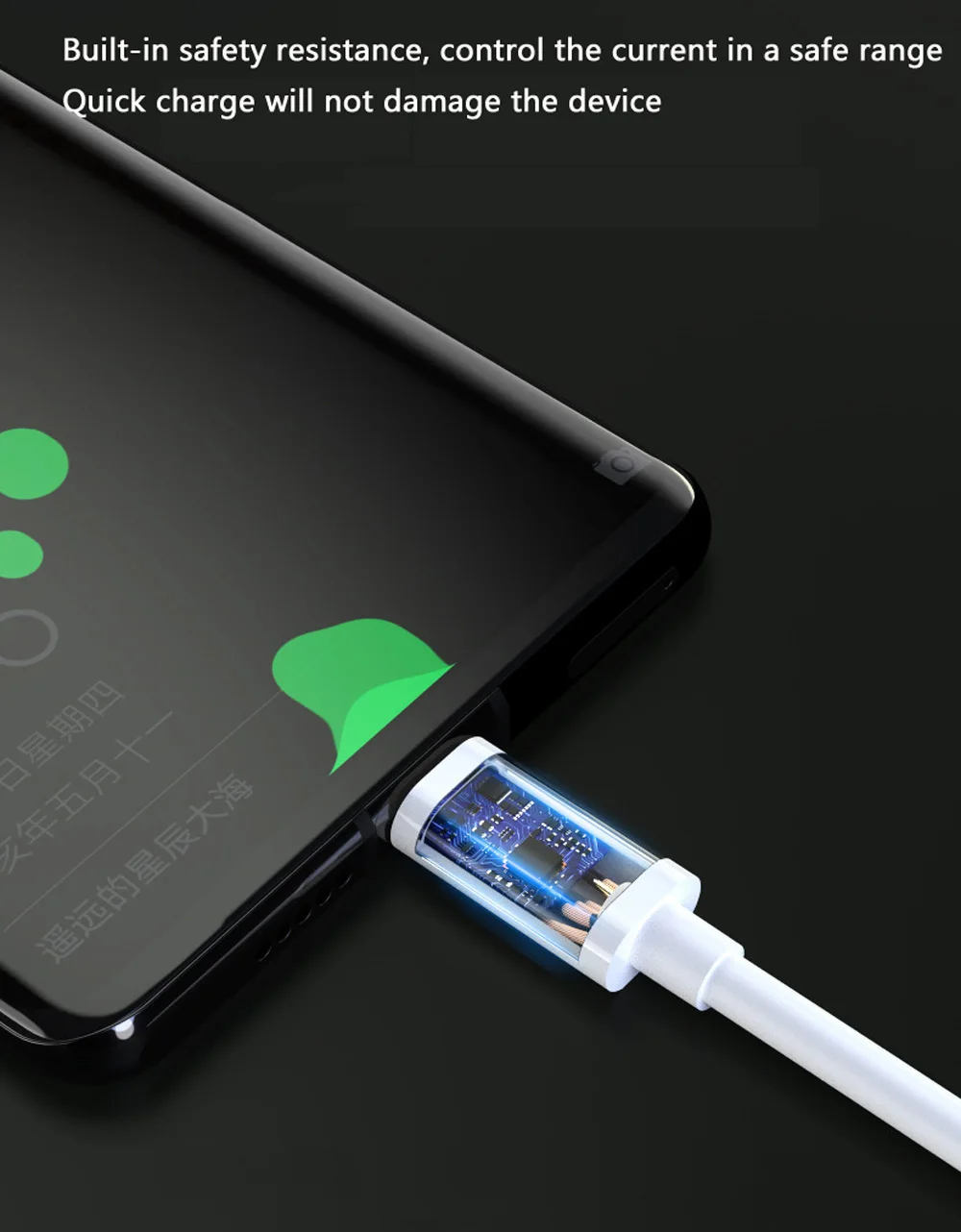 Кабель зарядный iLEPO 5A USB Type-C для Huawei SCP xiaomi oppo vivo 40 Вт | Мобильные телефоны и